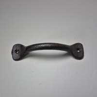 Handgreep gietijzer bruin