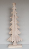 Houten kerstboom naturel
