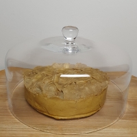 Taart cover glas
