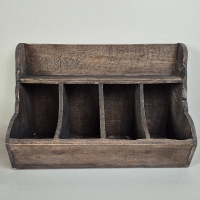 Houten gruttersbak old black