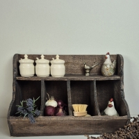 Houten gruttersbak old black