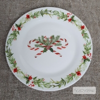 Kerstservies dinerbord