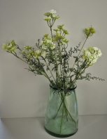 Kunst achillea wit