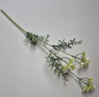 Kunst achillea wit