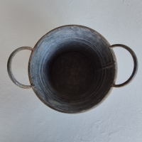 Zinken plantenpot