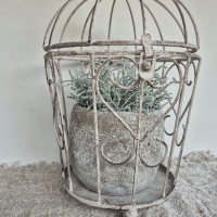 Decoratie vogelkooi