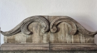 Houten ornament 2-delig