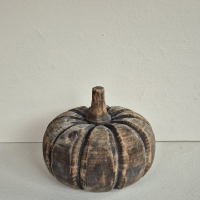 Decoratie pompoen hout