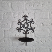 Wand kandelaar smeedijzer
