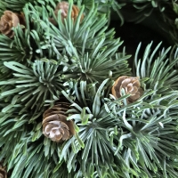 Kunst krans picea 30cm.