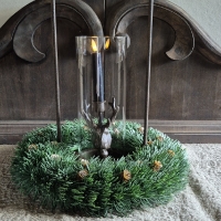 Kunst krans picea 40cm