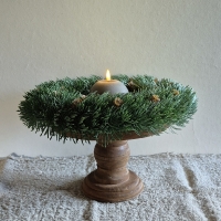 Kunst krans picea 40cm