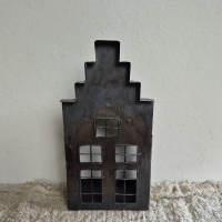 Waxinehouder huisje