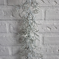 Kunst hangplant zilverstruik