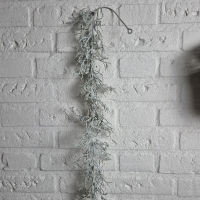 Kunst hangplant zilverstruik