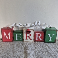 Kerstdecoratie merry christmas