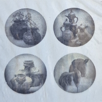 Landelijke set onderzetters c