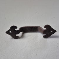 Handgreep bruin gietijzer