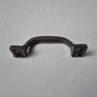 Gietijzeren handgreep bruin