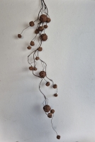 Roest belletjes guirlande