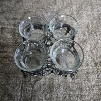 Brocante waxinehouder