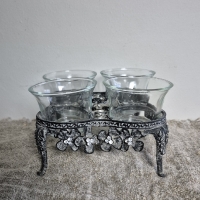 Brocante waxinehouder