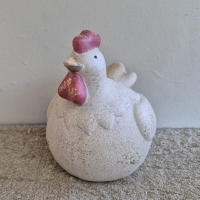 Decoratie kip steen