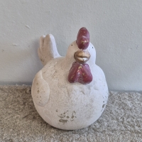 Decoratie kip steen s