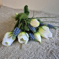 Real touch tulpen wit