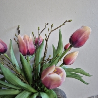 Real touch tulpen multikleur