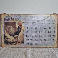 Kalender ijzer farm life