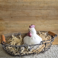 Kippengaas mandje