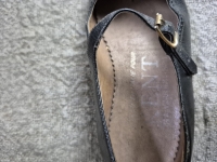 Oude schoentjes zwart