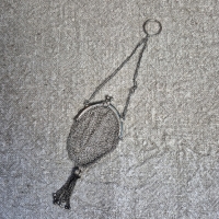 Oud beursje zilver mali&euml;nkolder