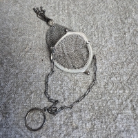 Oud beursje zilver mali&euml;nkolder