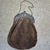 Oud beursje beugeltasje