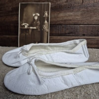 Oude balletschoentjes