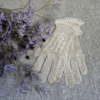 Brocante gehaakte handschoenen