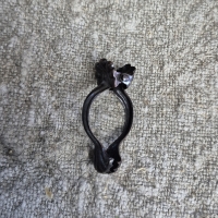 Brocante franse gordijnklemmetjes