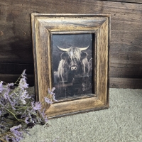 Fotolijst vintage bruin