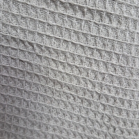 Wafeldoek creme taupe