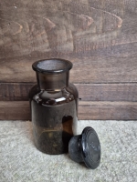 Brocante bruine stopflesjes