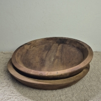 Oud houten schaal