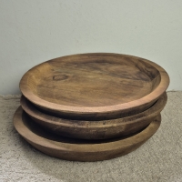Oud houten schaal