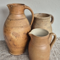 Oude greskan frans aardewerk