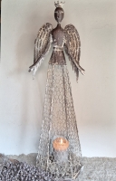 Decoratie engel waxinehouder