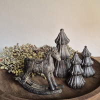 Decoratie schommelpaardje