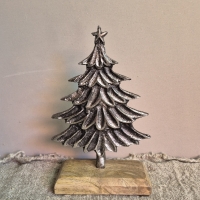 Decoratie kerstboom metaal