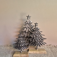 Decoratieve kerstboom metaal